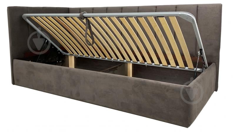 Диван прямой Кедр Виктория L капучино 2140x1040x930 мм - фото 3