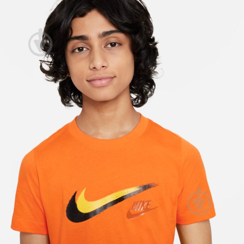 Футболка Nike B NSW SI SS TEE FZ4714-819 р.XS помаранчевий - фото 3