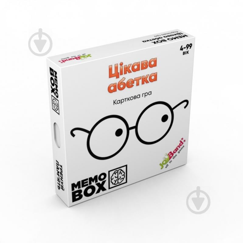 Картки навчальні JoyBand MemoBox Цікава абетка MB0003 - фото 1