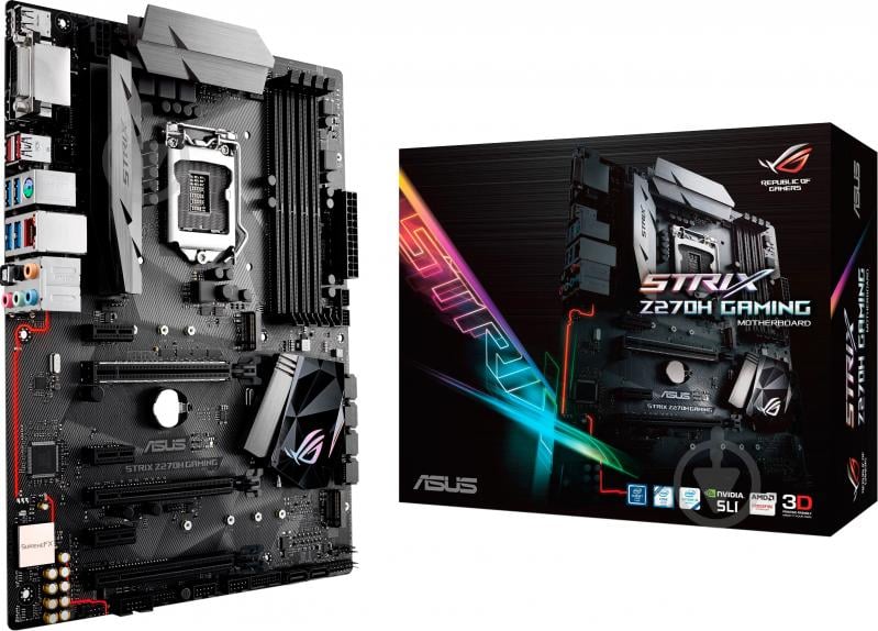 Материнська плата Asus STRIX_Z270H_GAMING (Socket 1151, Intel Z270, ATX) - фото 5