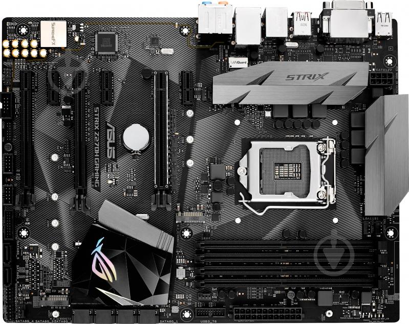 Материнська плата Asus STRIX_Z270H_GAMING (Socket 1151, Intel Z270, ATX) - фото 1