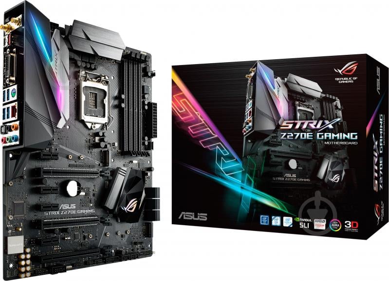 Материнская плата Asus STRIX_Z270E_GAMING (Socket 1151, Intel Z270, ATX) - фото 7