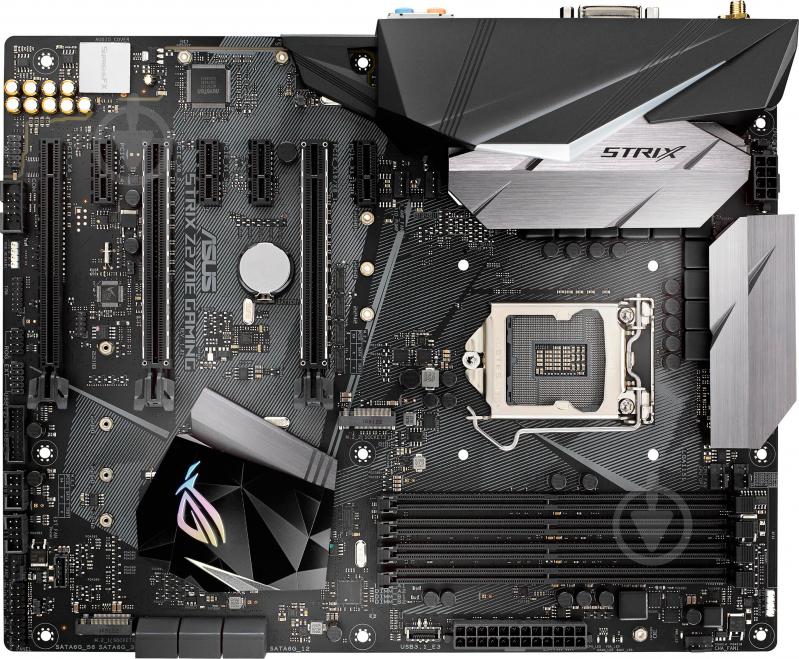 Материнская плата Asus STRIX_Z270E_GAMING (Socket 1151, Intel Z270, ATX) - фото 1