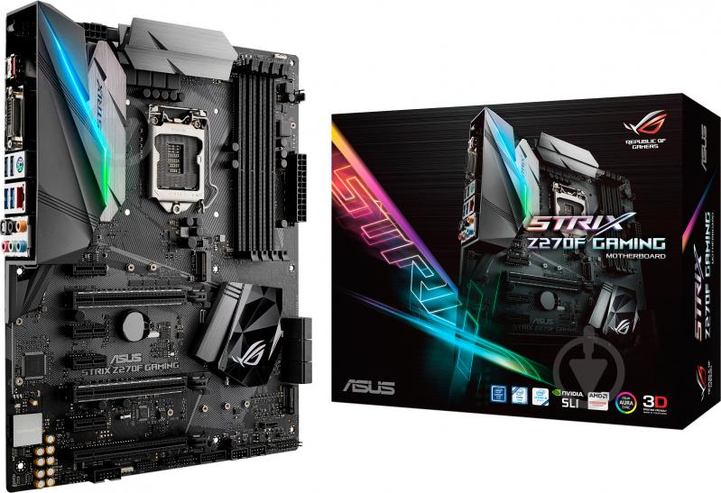 Материнська плата Asus STRIX_Z270F_GAMING (Socket 1151, Intel Z270, ATX) - фото 5