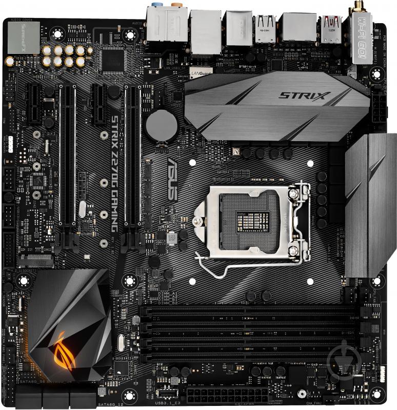 Материнская плата Asus STRIX_Z270G_GAMING (Socket 1151, Intel Z270, mirco ATX) - фото 1