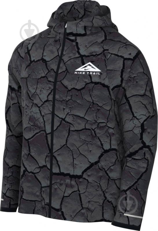 Вітрівка чоловіча демісезонна Nike M NK AIREEZ JACKET AOP DX6885-254 р.M чорна - фото 9