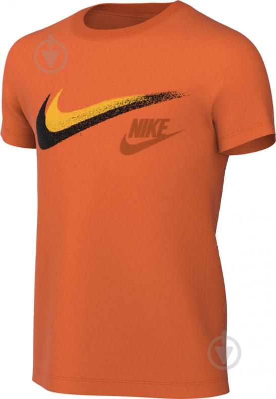 Футболка Nike B NSW SI SS TEE FZ4714-819 р.M оранжевый - фото 5