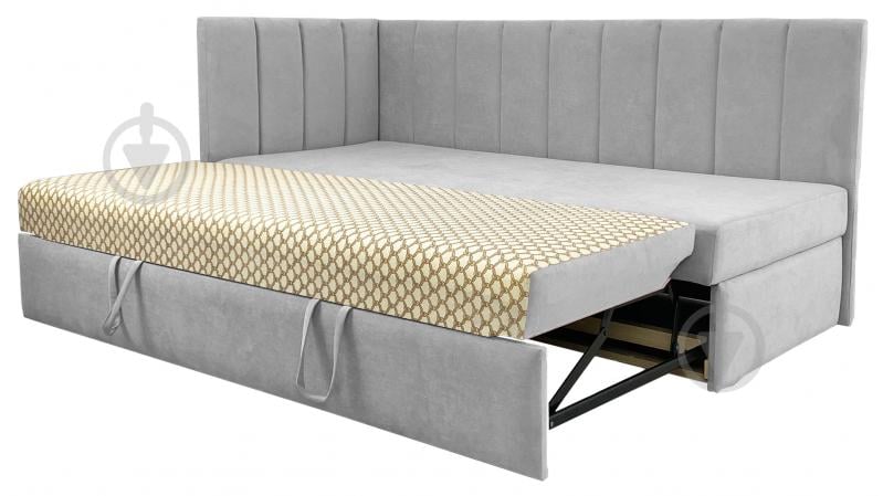 Диван прямий Кедр Вікторія L світло-сірий 1980x900x930 мм - фото 3 Диван прямий Кедр Вікторія L світло-сірий 1980x900x930 мм - фото 3