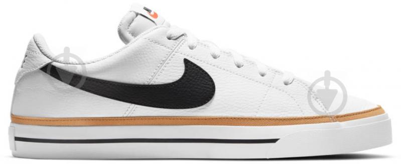 Кроссовки мужские демисезонные Nike Court Legacy CU4150-102 р.48,5 белые - фото 1