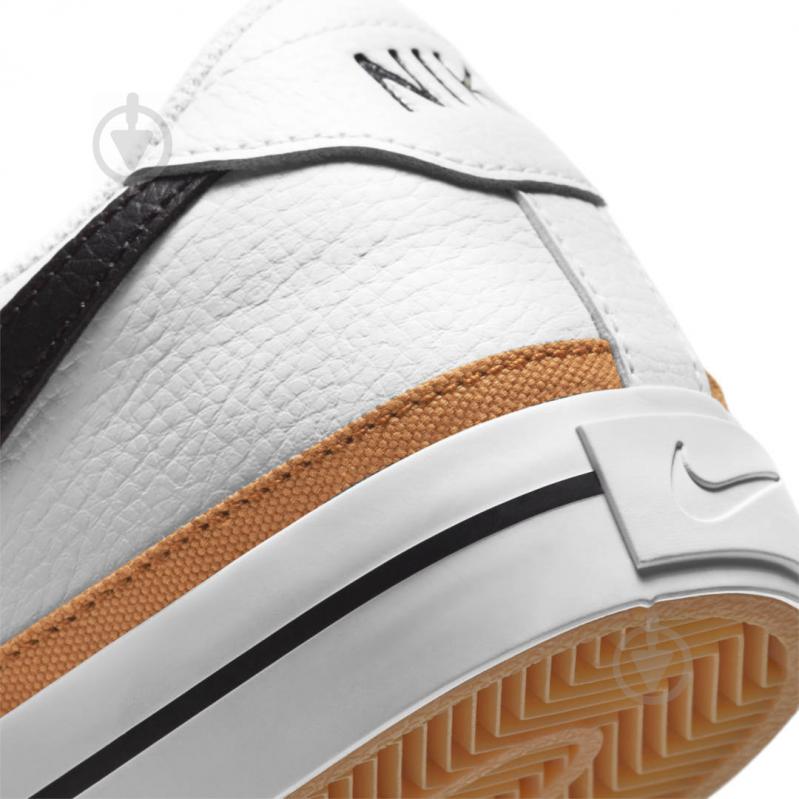 Кроссовки мужские демисезонные Nike Court Legacy CU4150-102 р.48,5 белые - фото 10