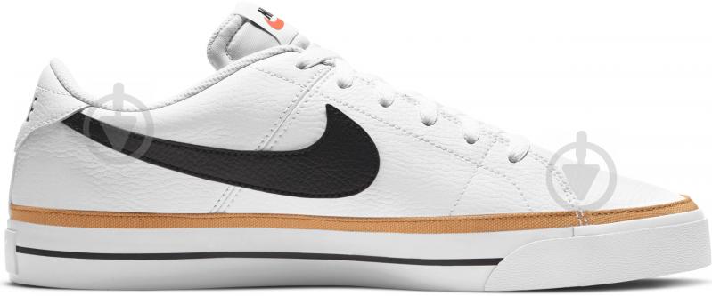 Кроссовки мужские демисезонные Nike Court Legacy CU4150-102 р.48,5 белые - фото 2