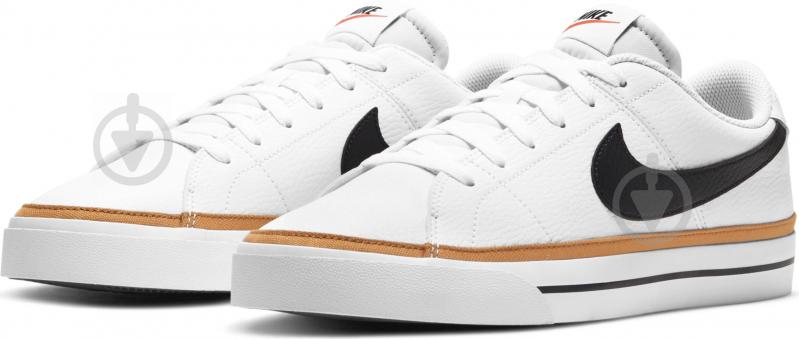 Кроссовки мужские демисезонные Nike Court Legacy CU4150-102 р.48,5 белые - фото 4