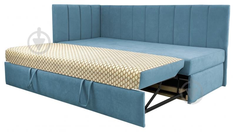 Диван прямой Кедр Виктория L голубой 1980x900x930 мм - фото 3 Диван прямой Кедр Виктория L голубой 1980x900x930 мм - фото 3