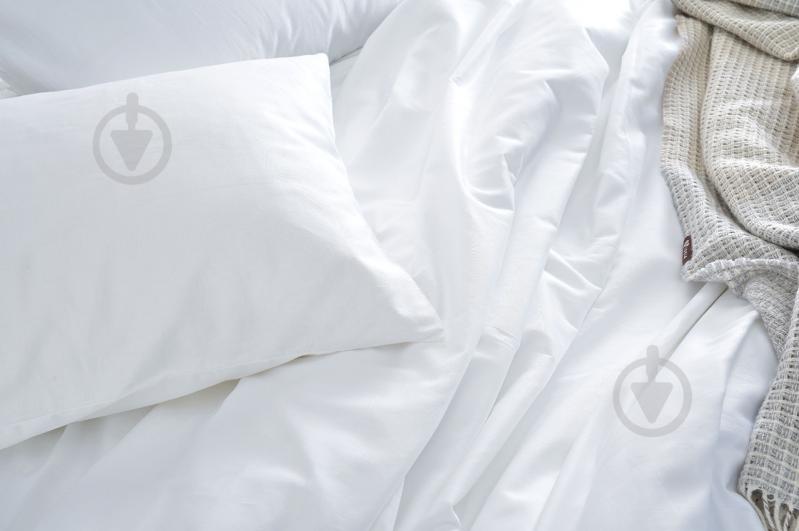 Простынь Сатин 160x240 см белый IDEIA - фото 1