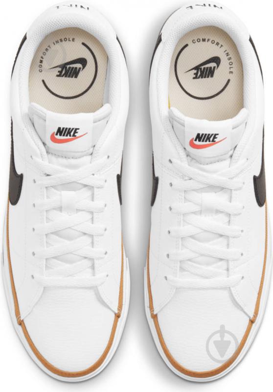 Кроссовки мужские демисезонные Nike Court Legacy CU4150-102 р.49,5 белые - фото 5