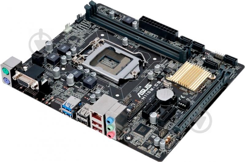 Материнська плата Asus H110M-CS/C/SI/Bulk (Socket 1151, Intel H110, mirco ATX) - фото 3