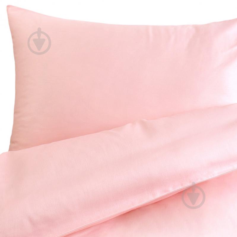 Простынь Сатин 160x240 см пудра IDEIA - фото 3