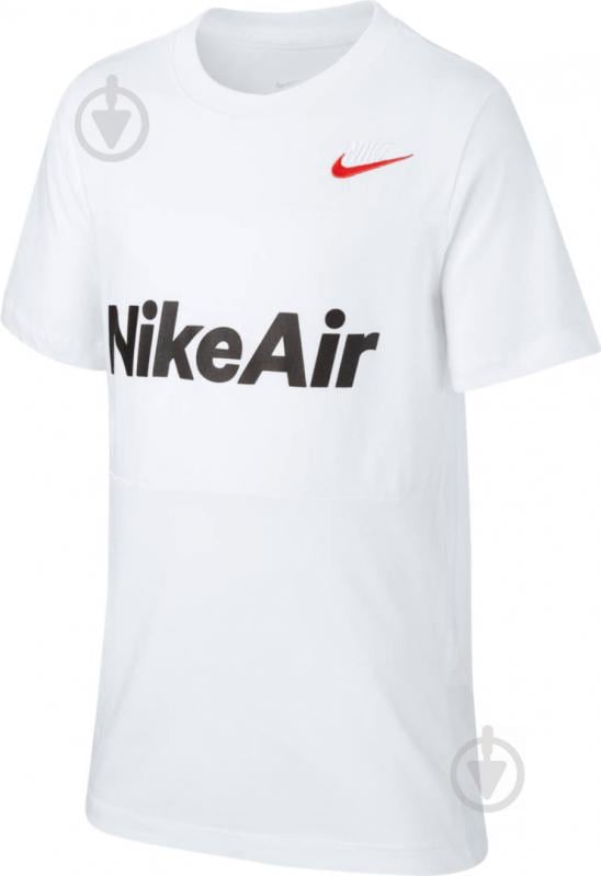 Футболка Nike B NSW AIR TEE SS CV2211-101 р.XS белый - фото 1