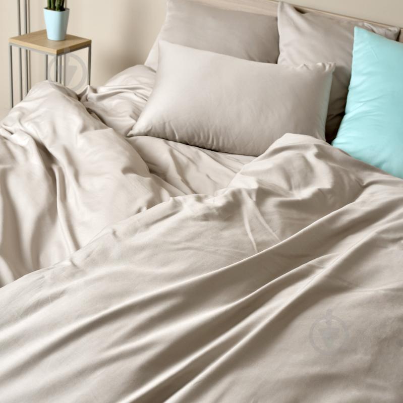 Простынь Сатин 160x240 см серый IDEIA - фото 1 Простынь Сатин 160x240 см серый IDEIA - фото 1