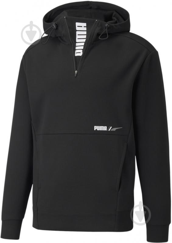 Джемпер Puma RAD CAL Half Zip 58938901 р. L черный - фото 1