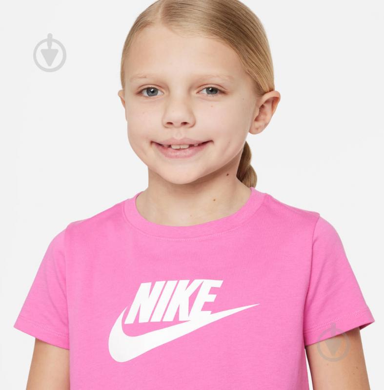 Футболка Nike G NSW TEE CROP FUTURA DA6925-620 р.M рожевий - фото 3