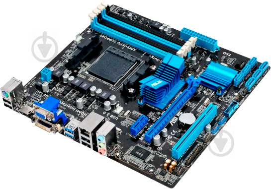 Материнская плата Asus M5A78L-M_PLUS/USB3 (Socket AM3+, AMD 760G, mirco ATX) - фото 3