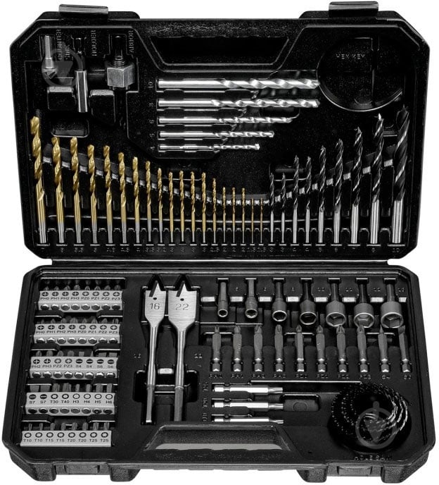 Набір біт і свердел Bosch TiN V-Line 103 шт. 2607017367 - фото 2 Набір біт і свердел Bosch TiN V-Line 103 шт. 2607017367 - фото 2