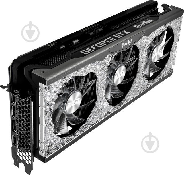 Видеокарта Palit NVIDIA GeForce RTX 3070 Ti GameRock OC 8GB GDDR6X 256bit (NED307TT19P2-1047G) - фото 7