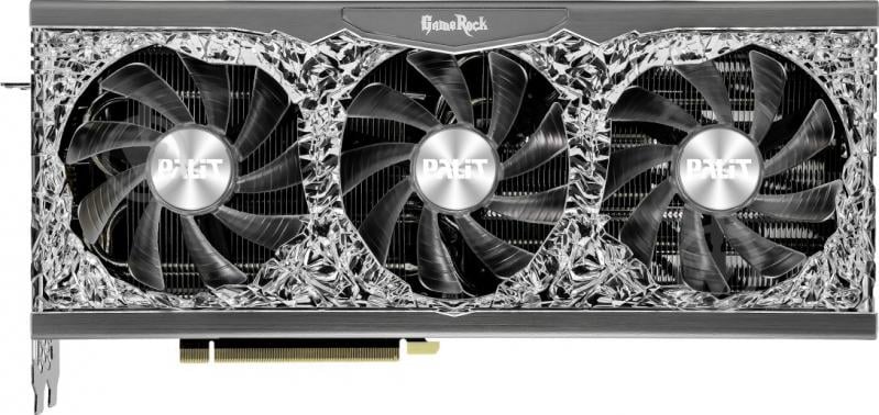 Видеокарта Palit NVIDIA GeForce RTX 3070 Ti GameRock OC 8GB GDDR6X 256bit (NED307TT19P2-1047G) - фото 4