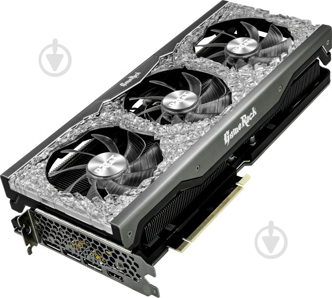 Видеокарта Palit NVIDIA GeForce RTX 3070 Ti GameRock OC 8GB GDDR6X 256bit (NED307TT19P2-1047G) - фото 2