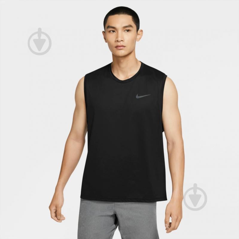 Майка Nike M NP DF HPR DRY TOP TANK CZ1184-010 р.S чорний - фото 3