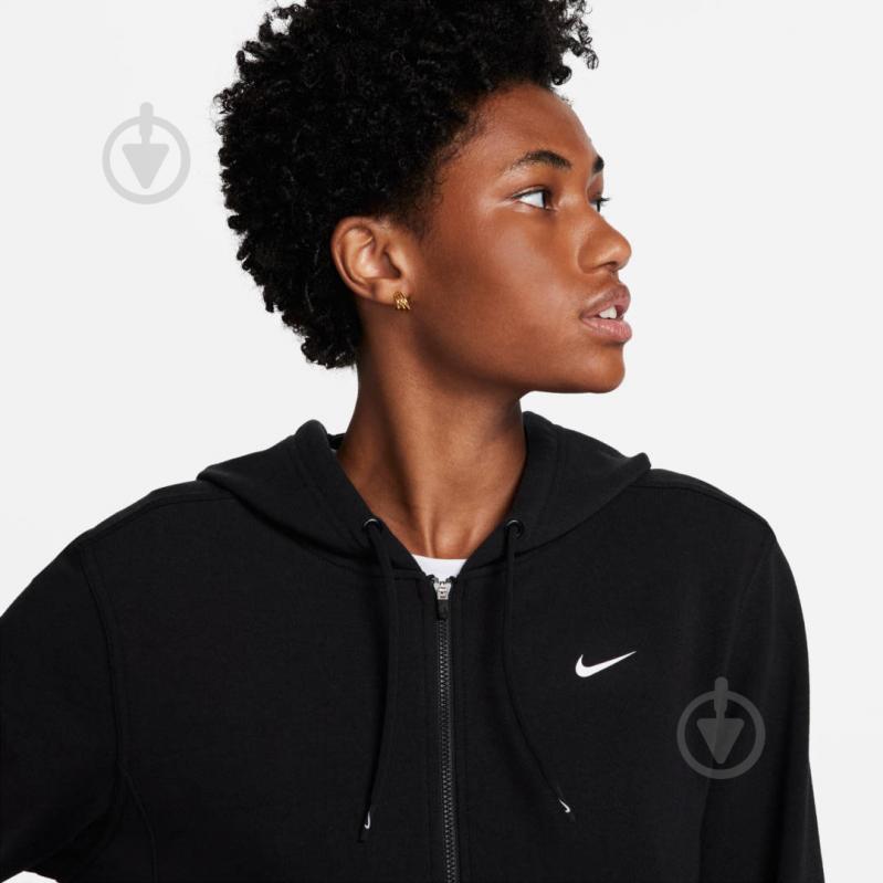 Джемпер Nike W NK ONE DF FZ HOODIE LBR FB5198-010 р.2XL чорний - фото 3