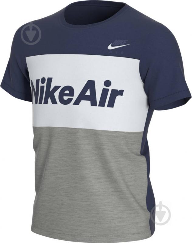 Футболка Nike B NSW AIR TEE SS CV2211-411 р.L темно-синій - фото 1