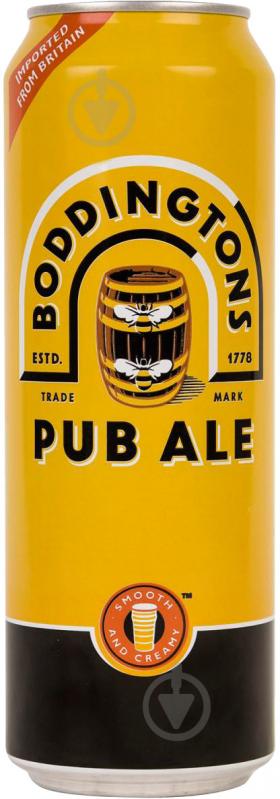 Пиво Boddington's Pub Ale світле фільтроване ж/б 4,6% 0,5 л - фото 1