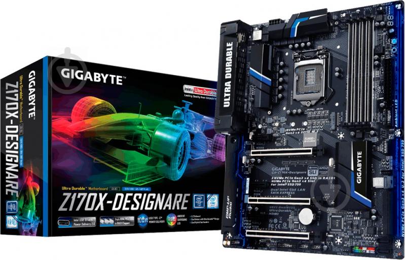 Материнская плата Gigabyte GA-Z170X-Designare (Socket 1151, Intel Z170, ATX) - фото 4