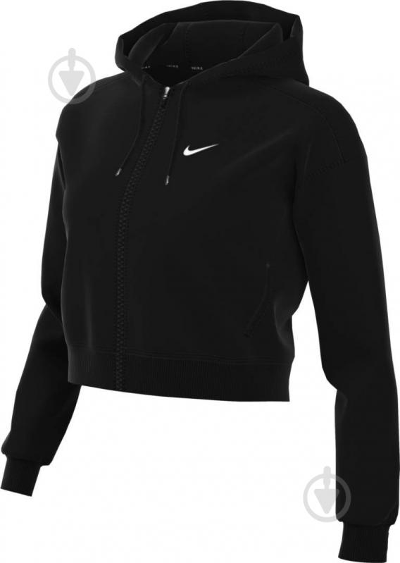 Джемпер Nike W NK ONE DF FZ HOODIE LBR FB5198-010 р.M чорний - фото 6