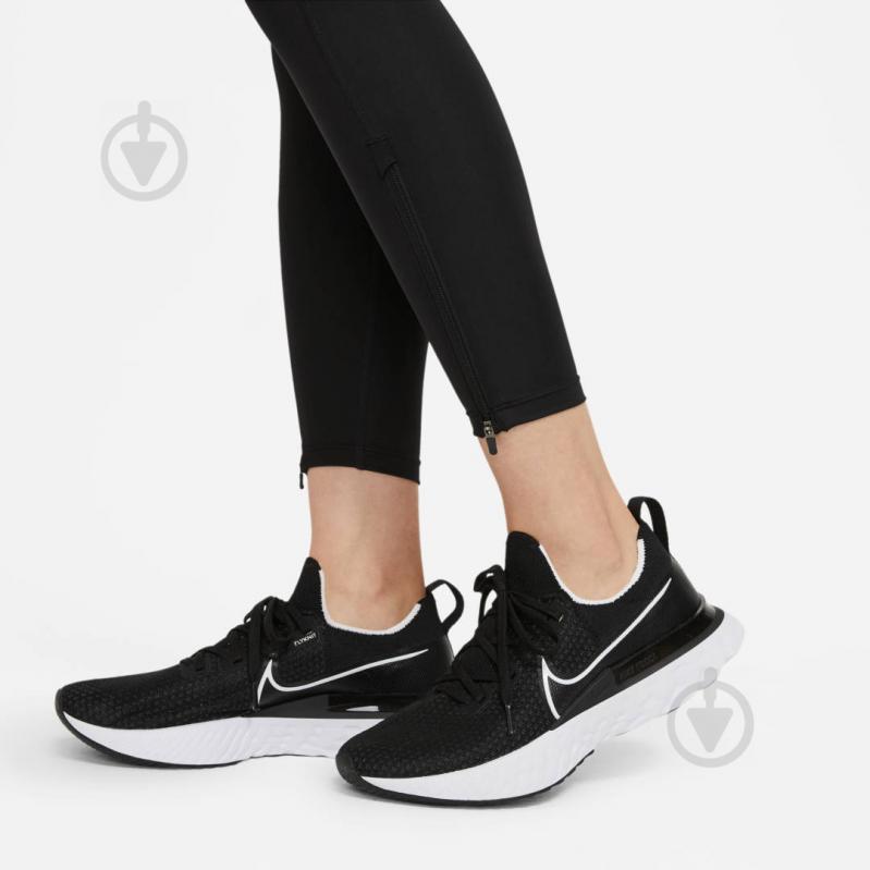 Лосины Nike W NK FASTER TGHT 7_8 CZ9232-010 р.S черный - фото 10