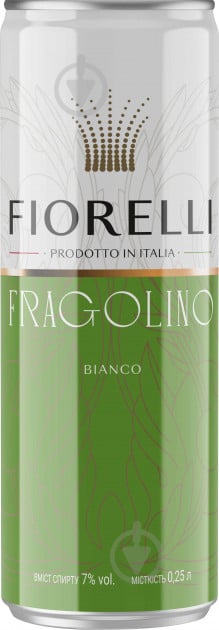 Напиток на основе вина Fiorelli Fragolino Bianco белое сладкое 7 % 0,25 л - фото 1