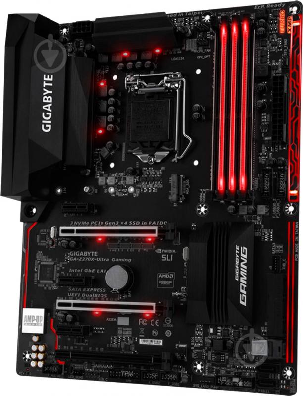 Материнская плата Gigabyte GA-Z270X-Ultra_Gaming (Socket 1151, Intel Z270, ATX) - фото 3