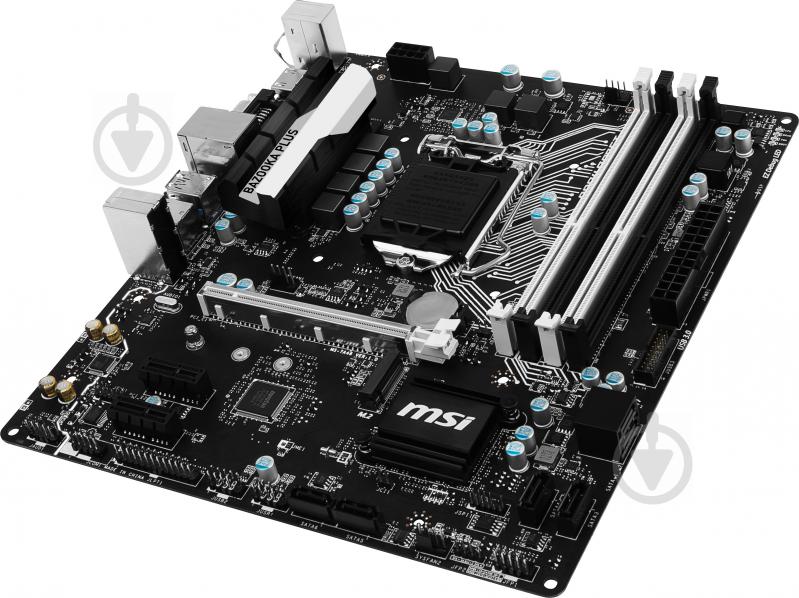 Материнская плата MSI B150M_BAZOOKA_PLUS (Socket 1151, Intel B150, mirco ATX) - фото 3