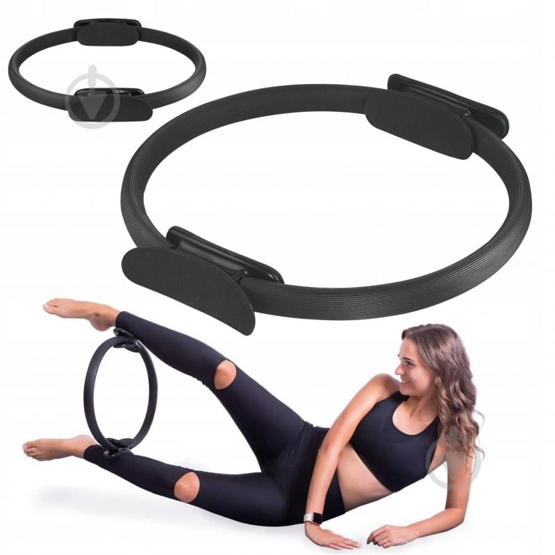 Кольцо для пилатеса 4fizjo Pilates Ring (P-5907739313034) 4FJ0280 черный - фото 4