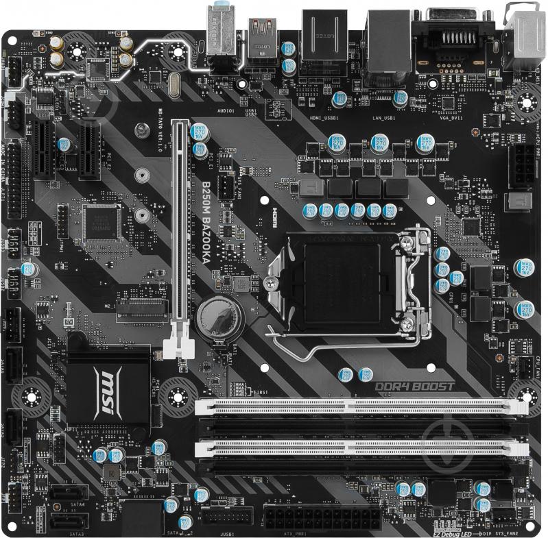 Материнська плата MSI B250M_BAZOOKA (Socket 1151, Intel B250, mirco ATX) - фото 1