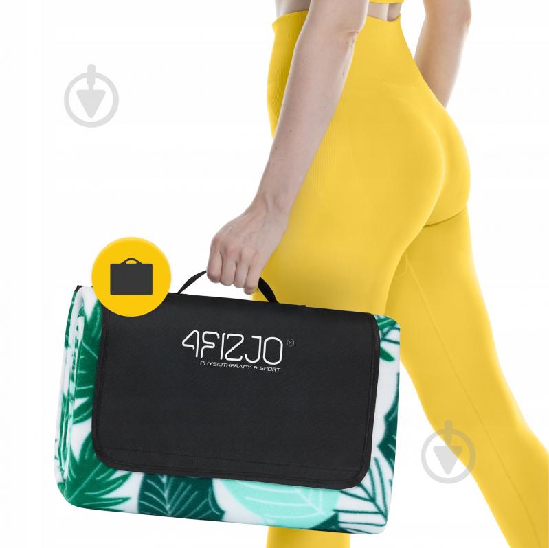 Коврик для пикника 4fizjo (P-5905973400930) 4FJ0623 200x200 см зеленый с белым - фото 2 Коврик для пикника 4fizjo (P-5905973400930) 4FJ0623 200x200 см зеленый с белым - фото 2