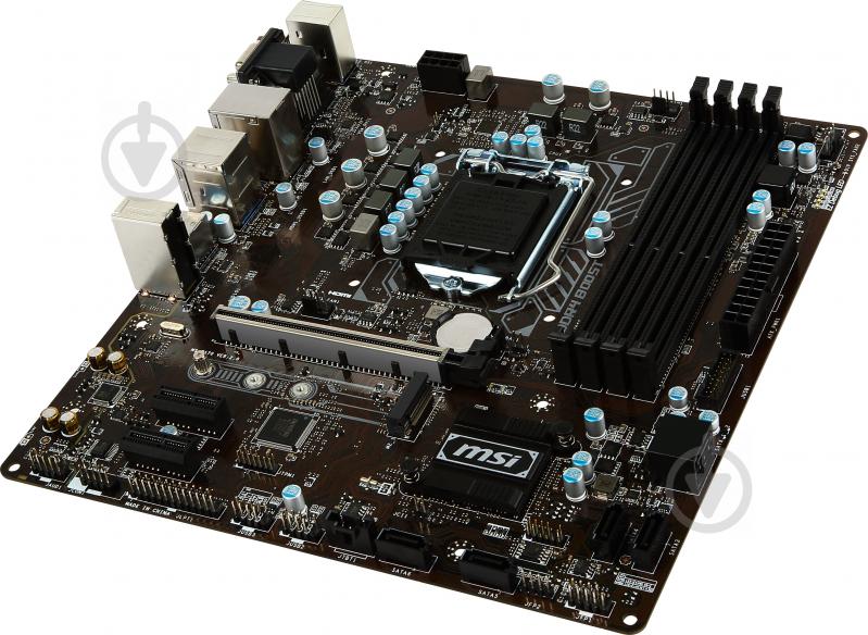 Материнська плата MSI B250M_PRO-VDH (Socket 1151, Intel B250, mirco ATX) - фото 3