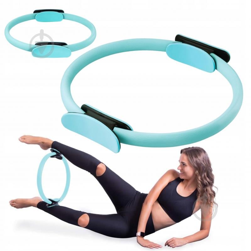 Кольцо для пилатеса 4fizjo Pilates Ring Sky Blue (P-5907739313041) 4FJ0279 голубой - фото 4