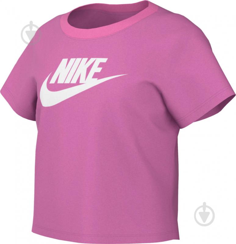 Футболка Nike G NSW TEE CROP FUTURA DA6925-620 р.XS рожевий - фото 5