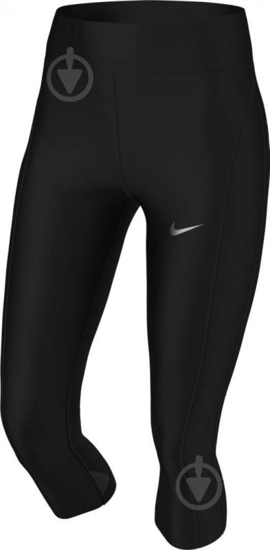 Лосины Nike DF FAST CROP CZ9238-010 р.L черный - фото 1