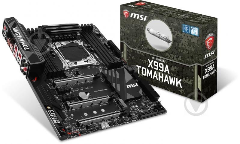 Материнская плата MSI X99A_TOMAHAWK (Socket 2011-3, Intel X99, ATX) - фото 7