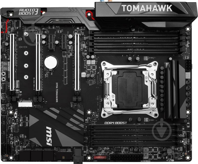 Материнская плата MSI X99A_TOMAHAWK (Socket 2011-3, Intel X99, ATX) - фото 1