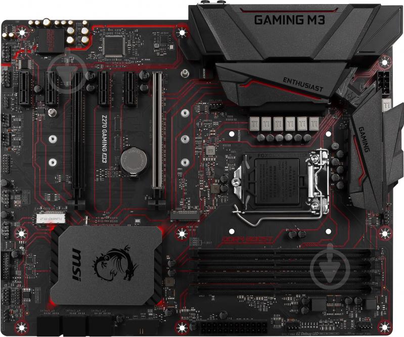 Материнская плата MSI Z270_GAMING_M3 (Socket 1151, Intel Z270, ATX) - фото 1